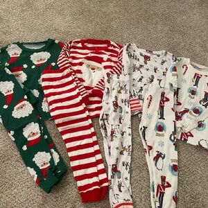 4 Christmas Pajama Sets